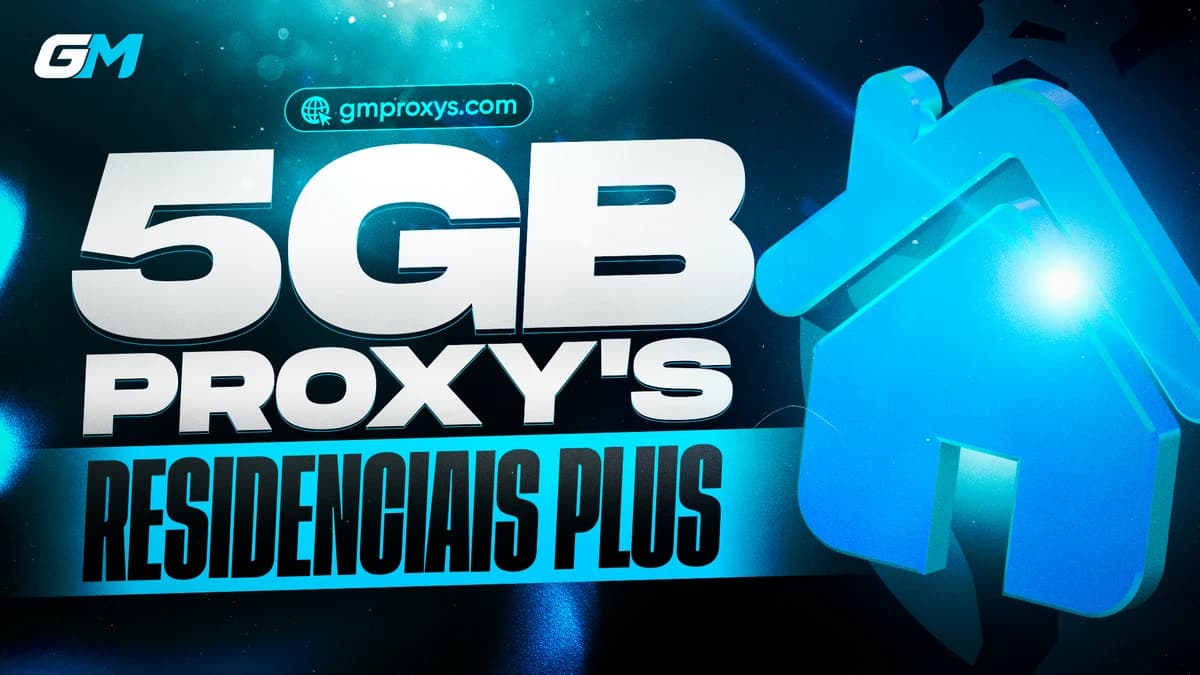 5 GBs Proxys Residenciais Plus